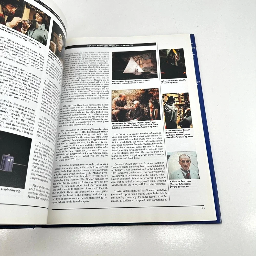 Doctor Who Book The Seventies David‎ J Howe Tom Baker Jon Pertwee 1970s Sci-Fi